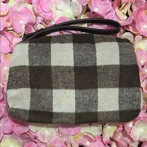 Sonoma Brown & Beige Wristlet NWOT